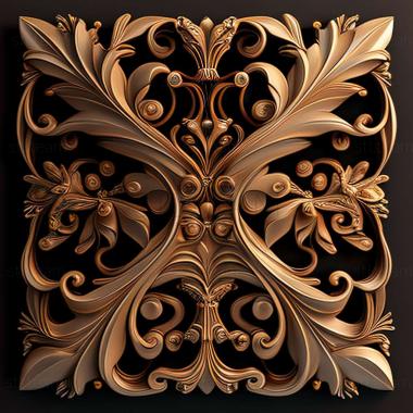 3D model ornate (STL)